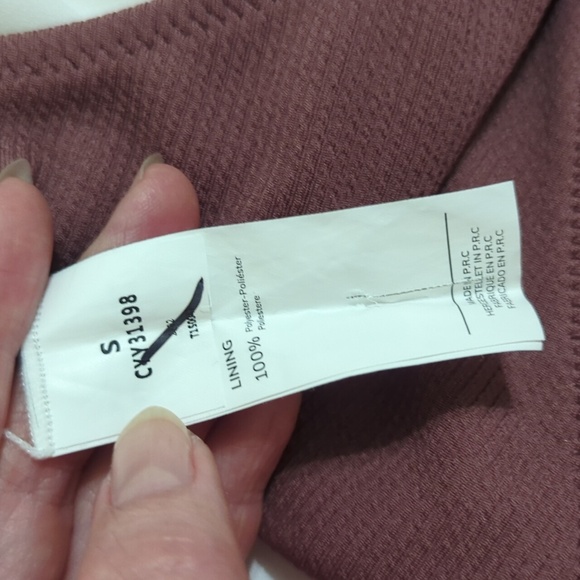 Cupshe One Piece Ribbed Cut Out Side One Shoulder Swimsuit, Color Coffee Size S - Picture 16 of 16